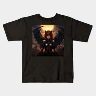 Halloween Bat girl Kids T-Shirt